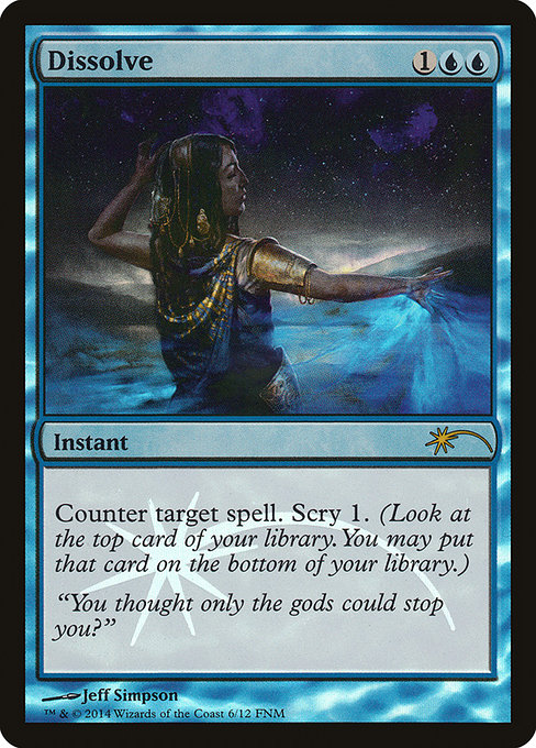 Dissolve - Friday Night Magic 2014 - Promo Foil