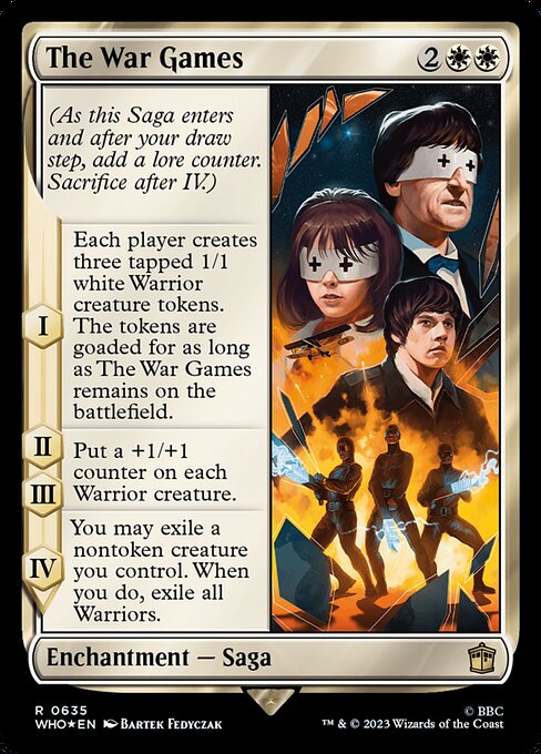 The War Games - Doctor Who - Surge Foil