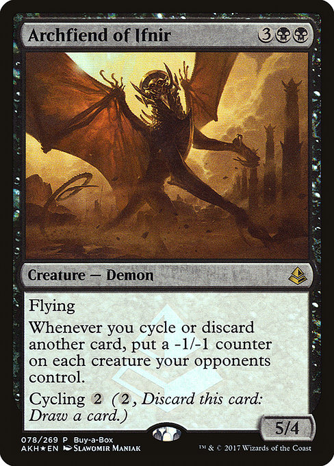 Archfiend of Ifnir - Amonkhet Promos - Promo Foil