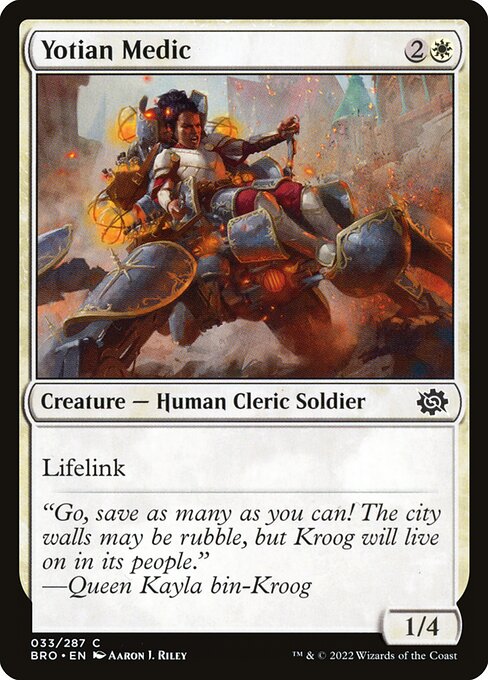 Yotian Medic - The Brothers' War