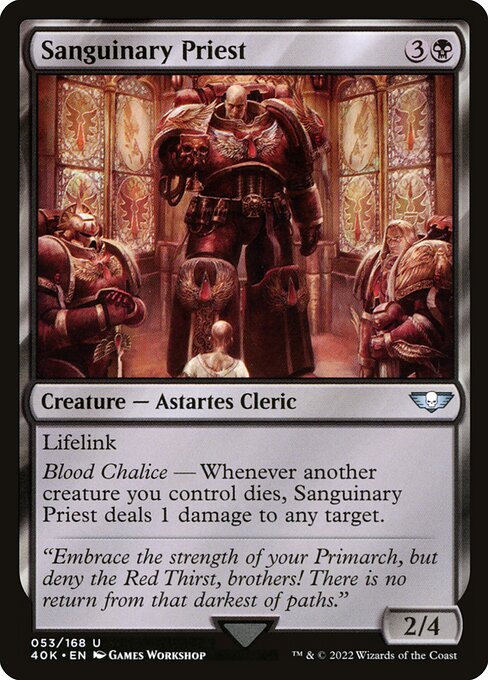 Sanguinary Priest - Warhammer 40,000 Commander