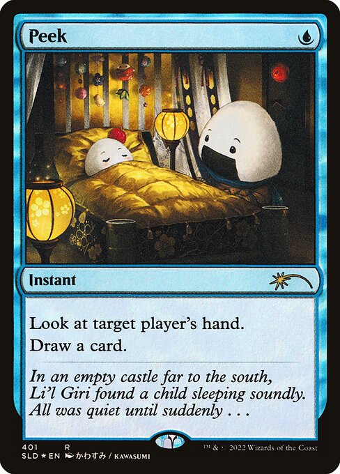 Peek - Secret Lair Drop - Promo Foil