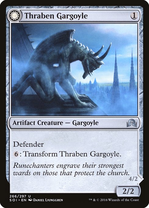 Thraben Gargoyle // Stonewing Antagonizer - Shadows over Innistrad