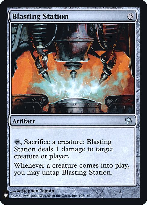 Blasting Station - The List - Promo Foil