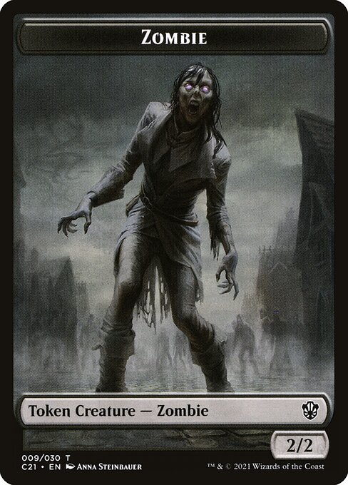 Zombie - Commander 2021 Tokens