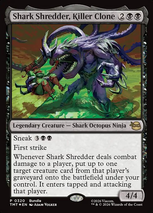 Shark Shredder, Killer Clone - Teenage Mutant Ninja Turtles