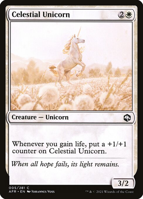 Celestial Unicorn - Adventures in the Forgotten Realms