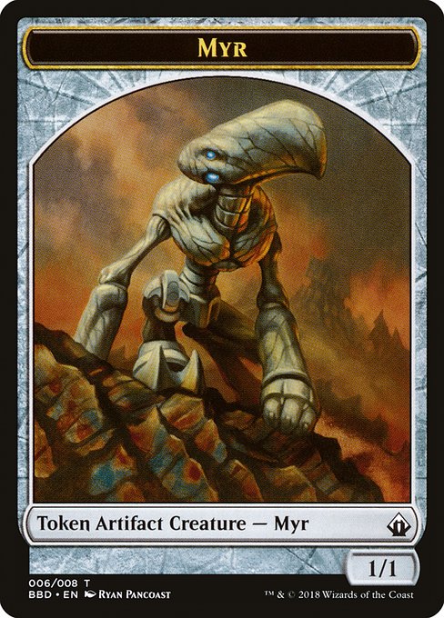 Myr - Battlebond Tokens