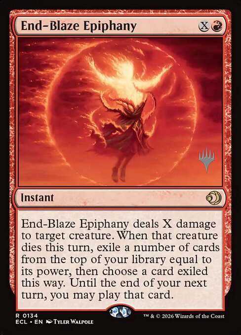 End-Blaze Epiphany - Lorwyn Eclipsed Promos