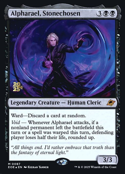 Alpharael, Stonechosen - Edge of Eternities Promos