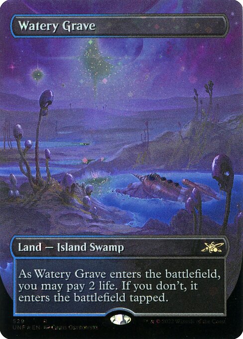 Watery Grave - Unfinity - Galaxy Foil