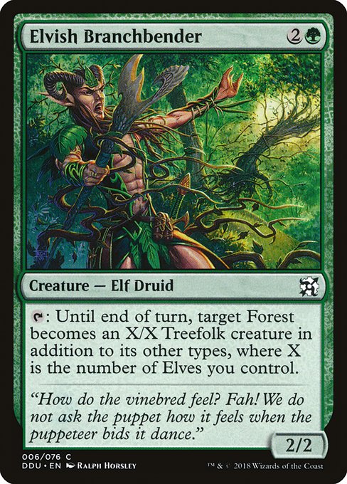 Elvish Branchbender - Duel Decks: Elves vs. Inventors