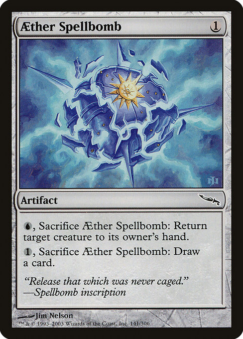 Aether Spellbomb - Mirrodin