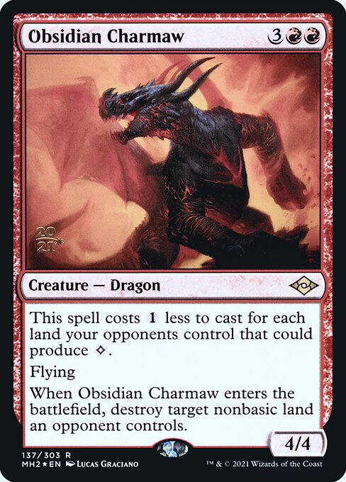 Obsidian Charmaw - Modern Horizons 2 Promos - Promo Foil