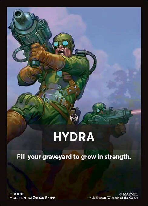 Hydra - Marvel Super Heroes Jumpstart Front Cards