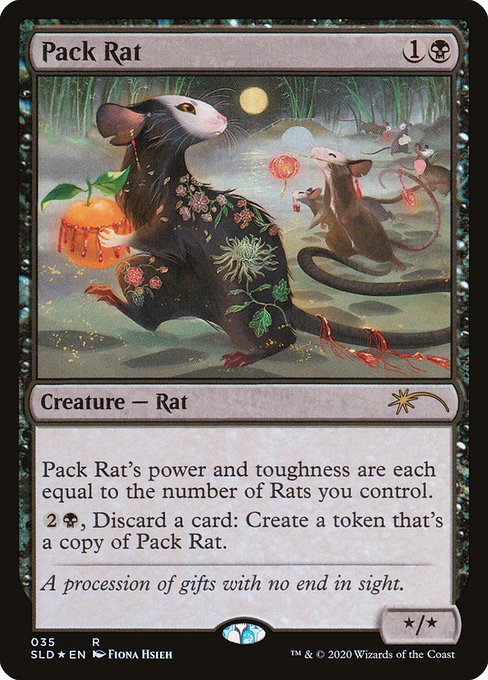 Pack Rat - Secret Lair Drop - Promo Foil