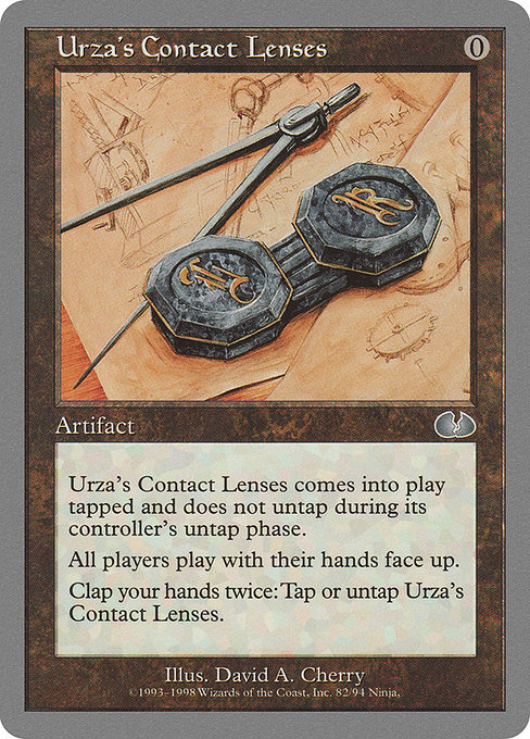Urza's Contact Lenses - Unglued