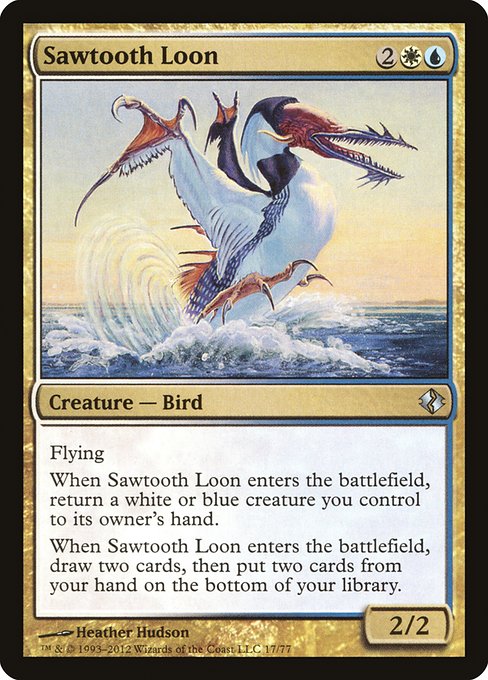 Sawtooth Loon - Duel Decks: Venser vs. Koth