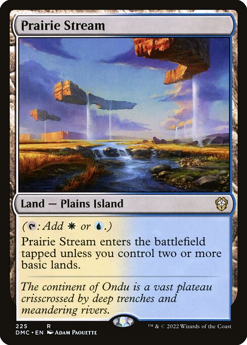 Prairie Stream - Dominaria United Commander