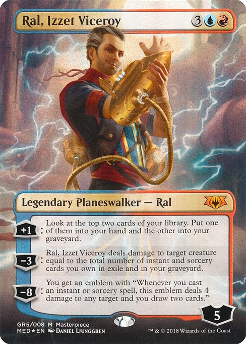 Ral, Izzet Viceroy - Mythic Edition