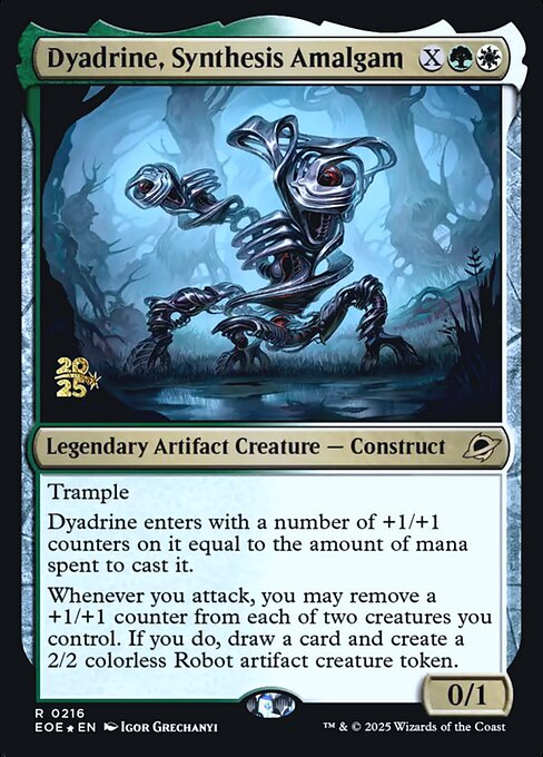Dyadrine, Synthesis Amalgam - Edge of Eternities Promos