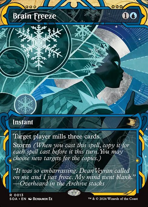 Brain Freeze - Secrets of Strixhaven Mystical Archive - Showcase