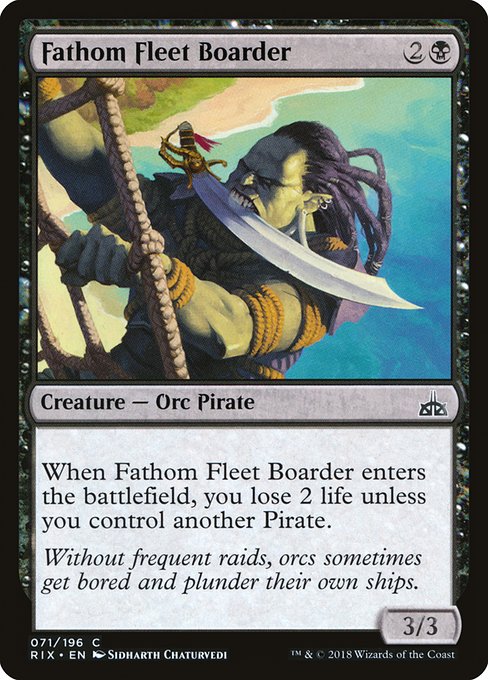 Fathom Fleet Boarder - Rivals of Ixalan