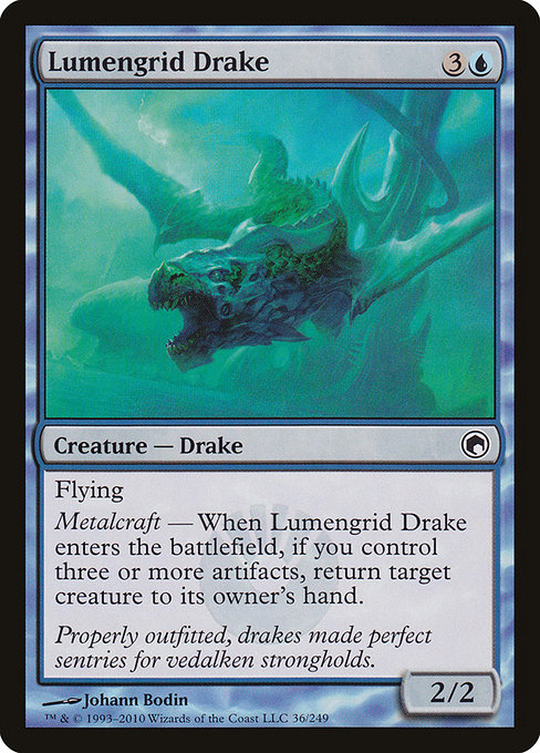 Lumengrid Drake - Scars of Mirrodin