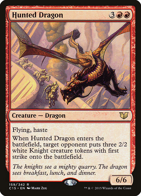 Hunted Dragon - Commander 2015