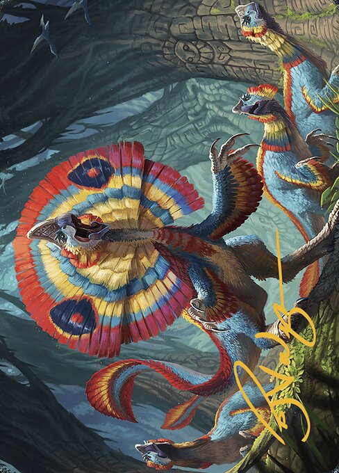 Sunfrill Imitator - The Lost Caverns of Ixalan Art Series - Borderless