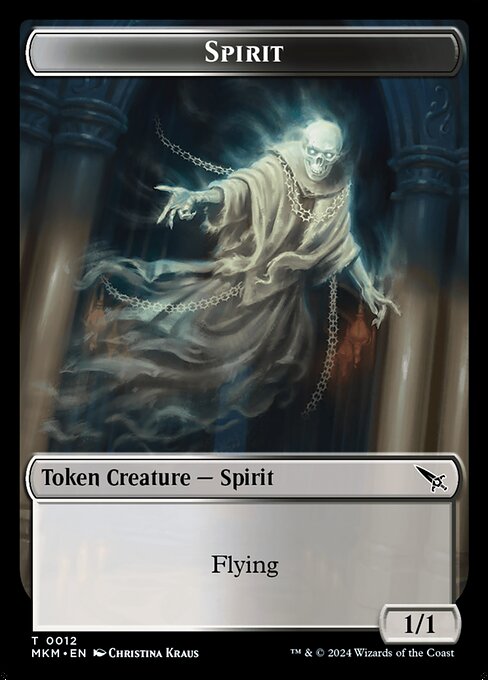 Spirit - Murders at Karlov Manor Tokens