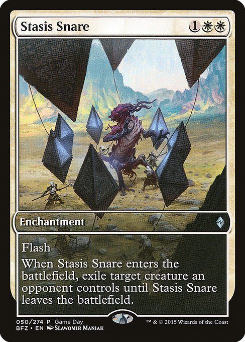 Stasis Snare - Battle for Zendikar Promos