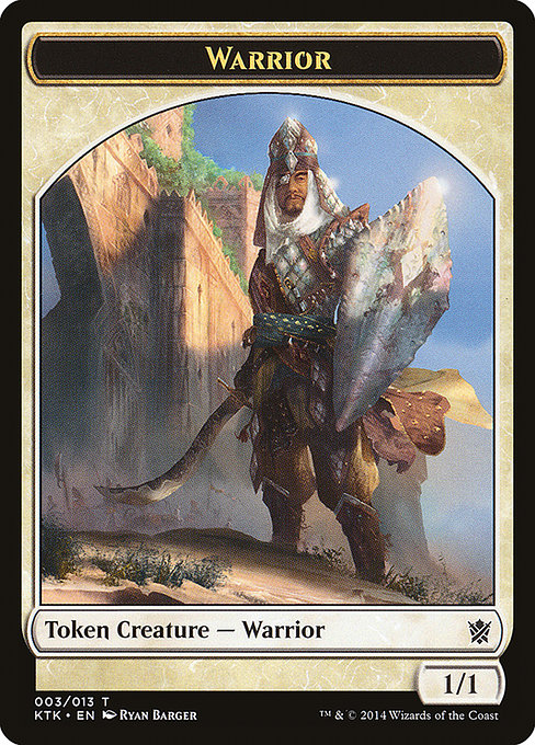 Warrior - Khans of Tarkir Tokens