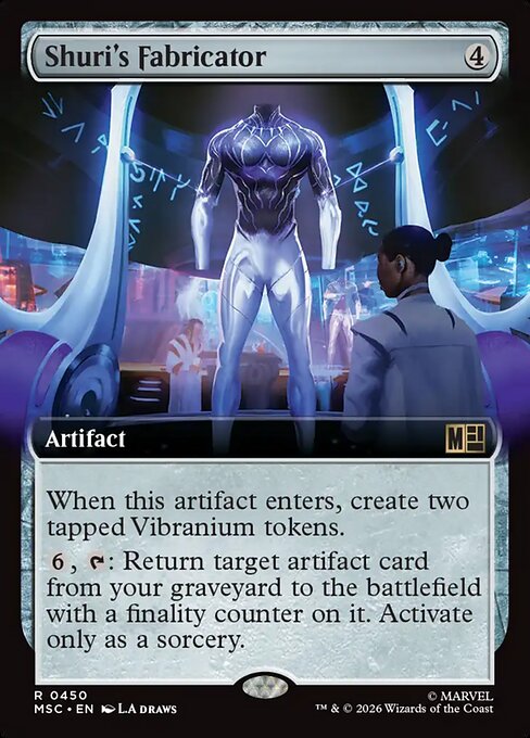 Shuri's Fabricator - Marvel Super Heroes Commander - Extended Art