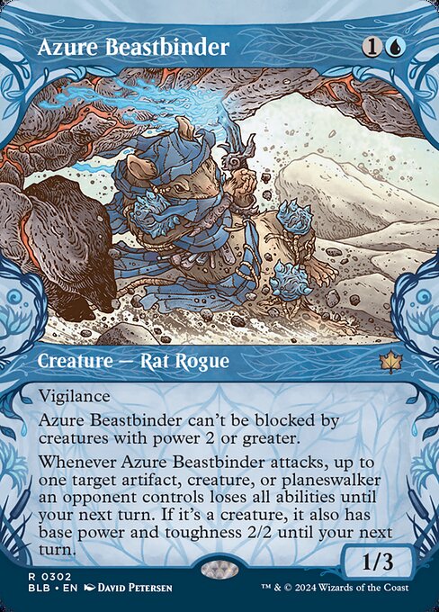 Azure Beastbinder - Bloomburrow