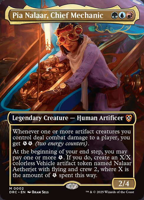 Pia Nalaar, Chief Mechanic - Aetherdrift Commander