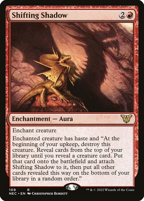 Shifting Shadow - Neon Dynasty Commander