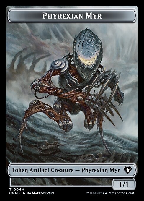 Phyrexian Myr - Commander Masters Tokens