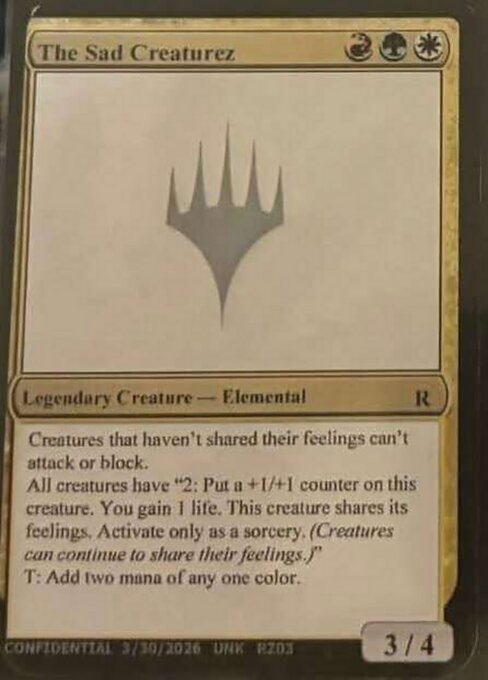 The Sad Creaturez - Unknown Event