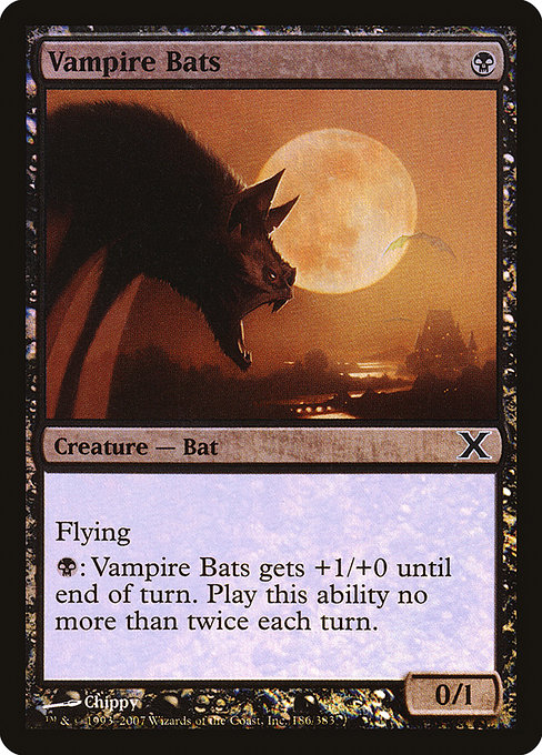 Vampire Bats - Tenth Edition - Promo Foil