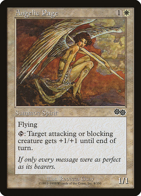 Angelic Page - Urza's Saga