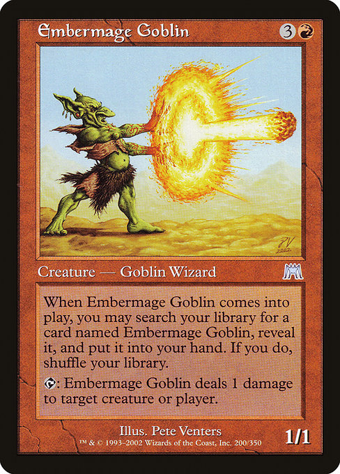 Embermage Goblin - Onslaught