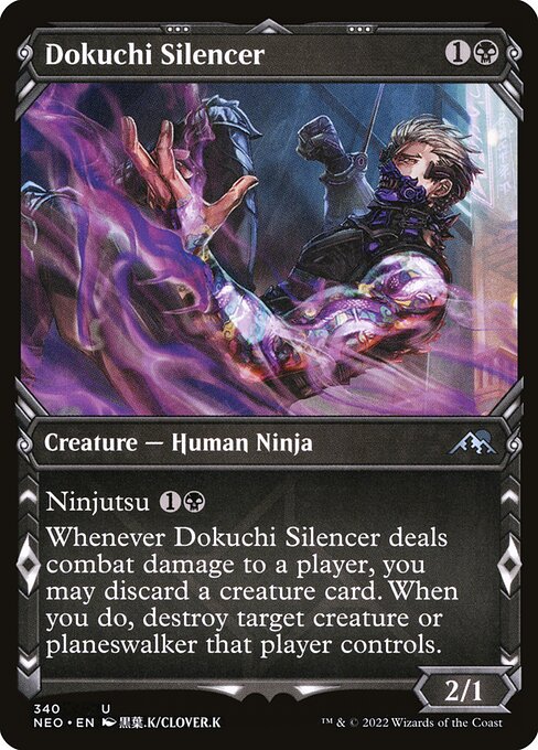 Dokuchi Silencer - Kamigawa: Neon Dynasty