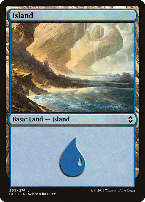 Island - Battle for Zendikar