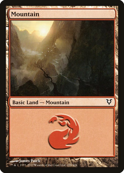 Mountain - Avacyn Restored