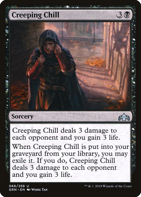 Creeping Chill - Guilds of Ravnica