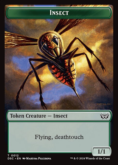 Insect - Duskmourn: House of Horror Commander Tokens