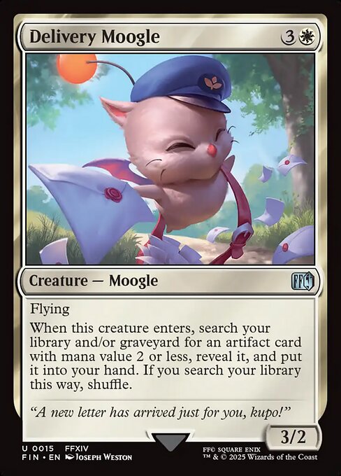 Delivery Moogle - Final Fantasy