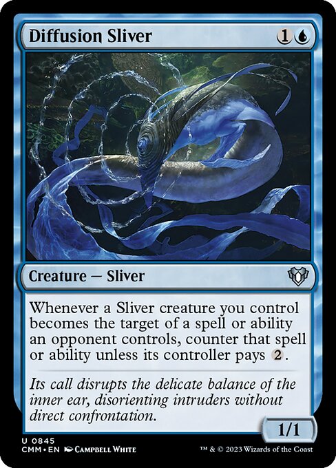 Diffusion Sliver - Commander Masters