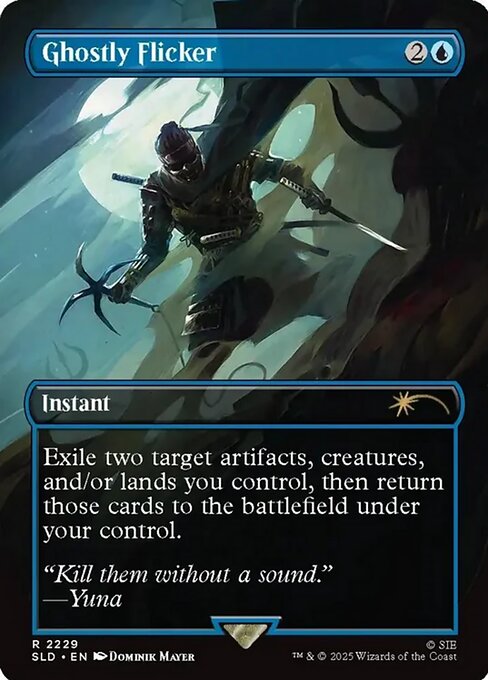 Ghostly Flicker - Secret Lair Drop - Borderless